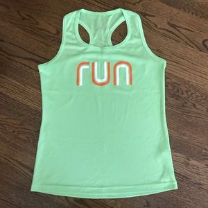 Green RUN tank, Small